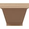 Ekena Millwork 11"W x 22"D x 11"H Wide Burlington Rough Cedar Woodgrain TimberThane Corbel, Primed Tan CORUR11X22X11BURRCPR - alternate 6
